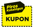 Piros kupon log